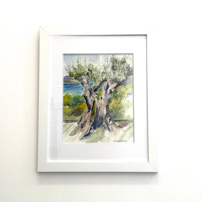 San Savino -Watercolor - by Diane Kotin