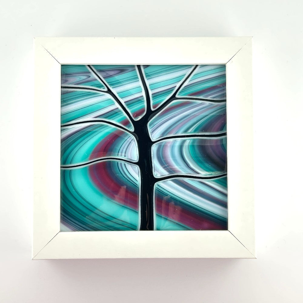 Tree of  Life  - Fused glass  - by Janet Van DeCarr|4033