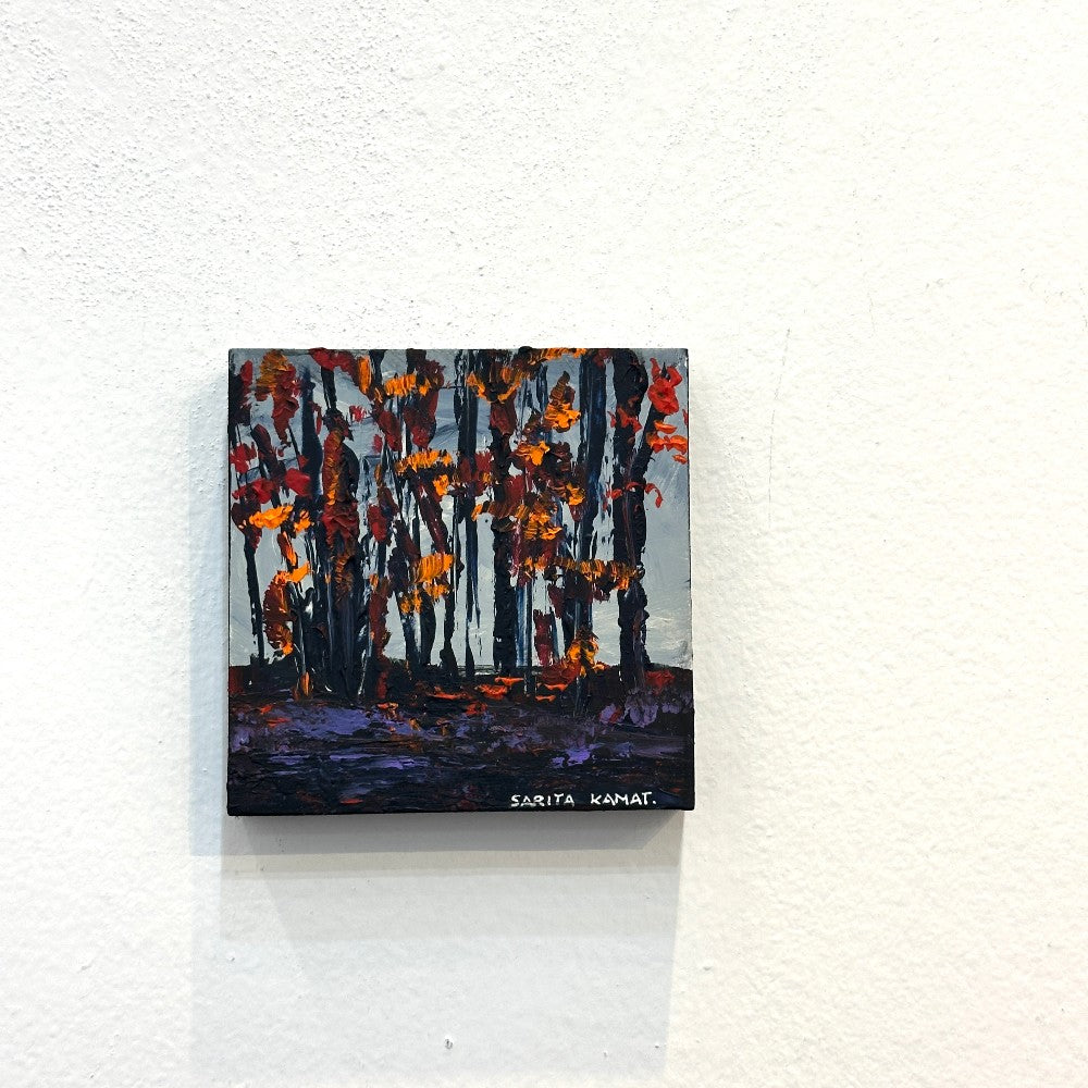 'Embers in the Forest" - Artist Sarita Kamat|3414