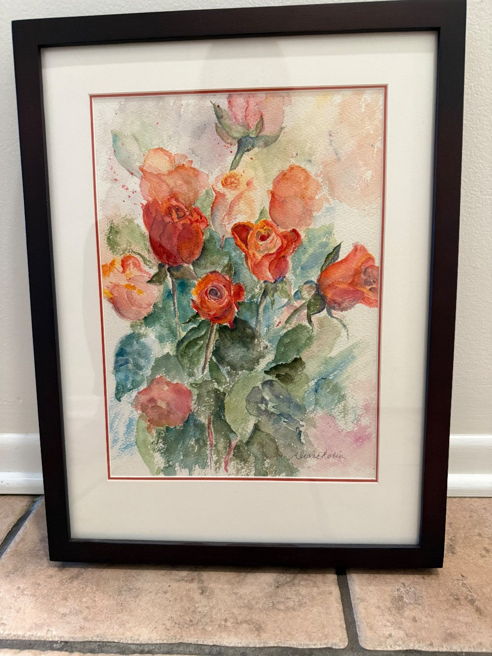 Coral Roses - by Diane Kotin|3974