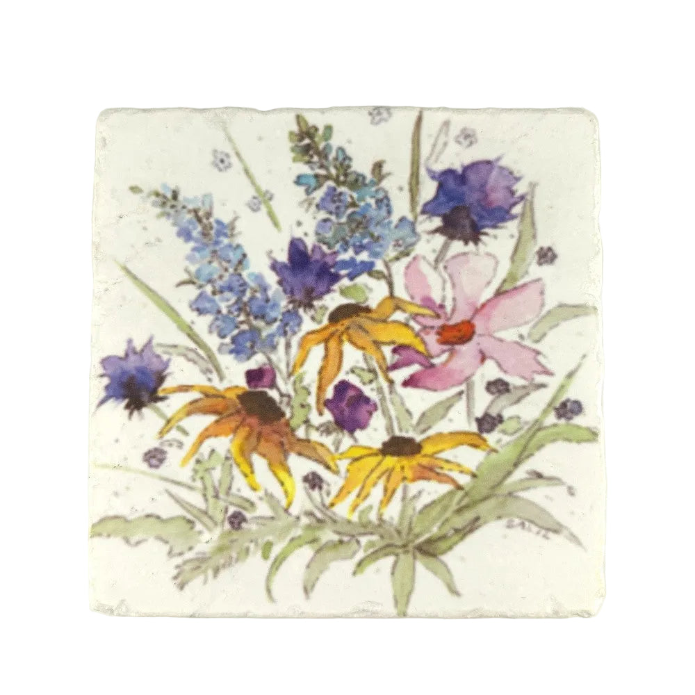 Floral Bouquet Coaster- Made at Artem|4073