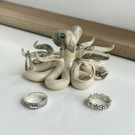 Octopus Ring Holder by Tim Mikus|5281
