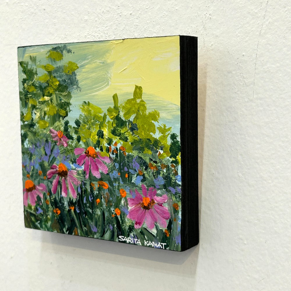 Magical Meadows  - Original Acrylic Painting - by Sarita Kamat Designs|5180