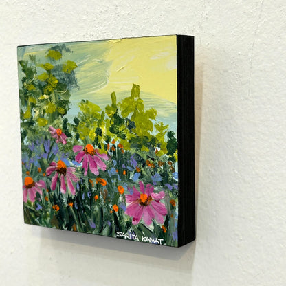 Magical Meadows  - Original Acrylic Painting - by Sarita Kamat Designs|5180