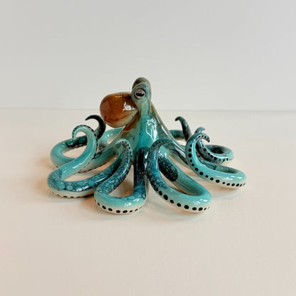 Octopus table top figurine by Tim Mikus|5291