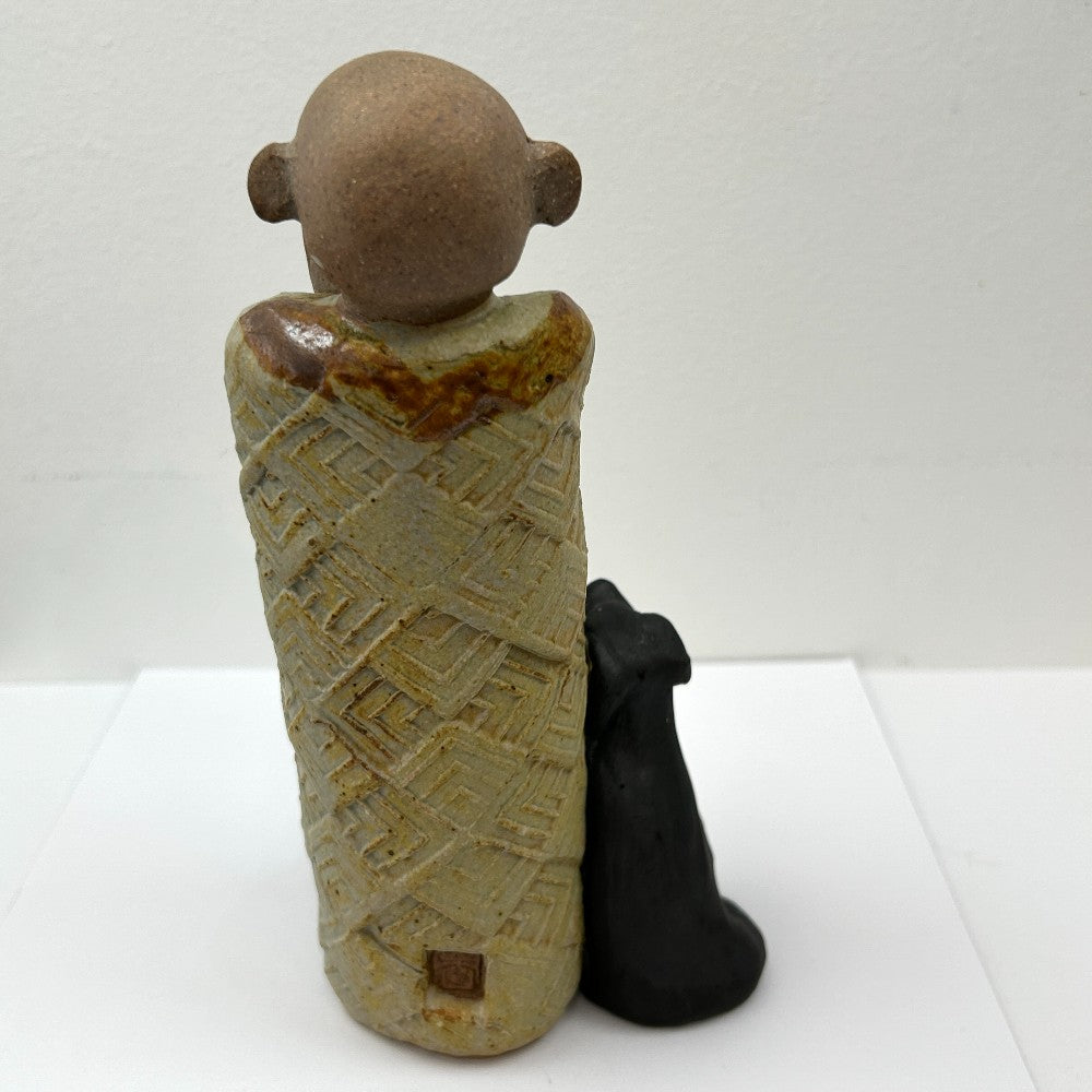 Jizo with Labrador - by Anne Maraviglia|4970