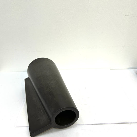 Modern Asymmetrical Charcoal Concrete Vase - by Hirman Ahmed|5592