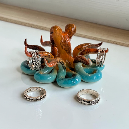 Octopus Ring Holder by Tim Mikus|5263