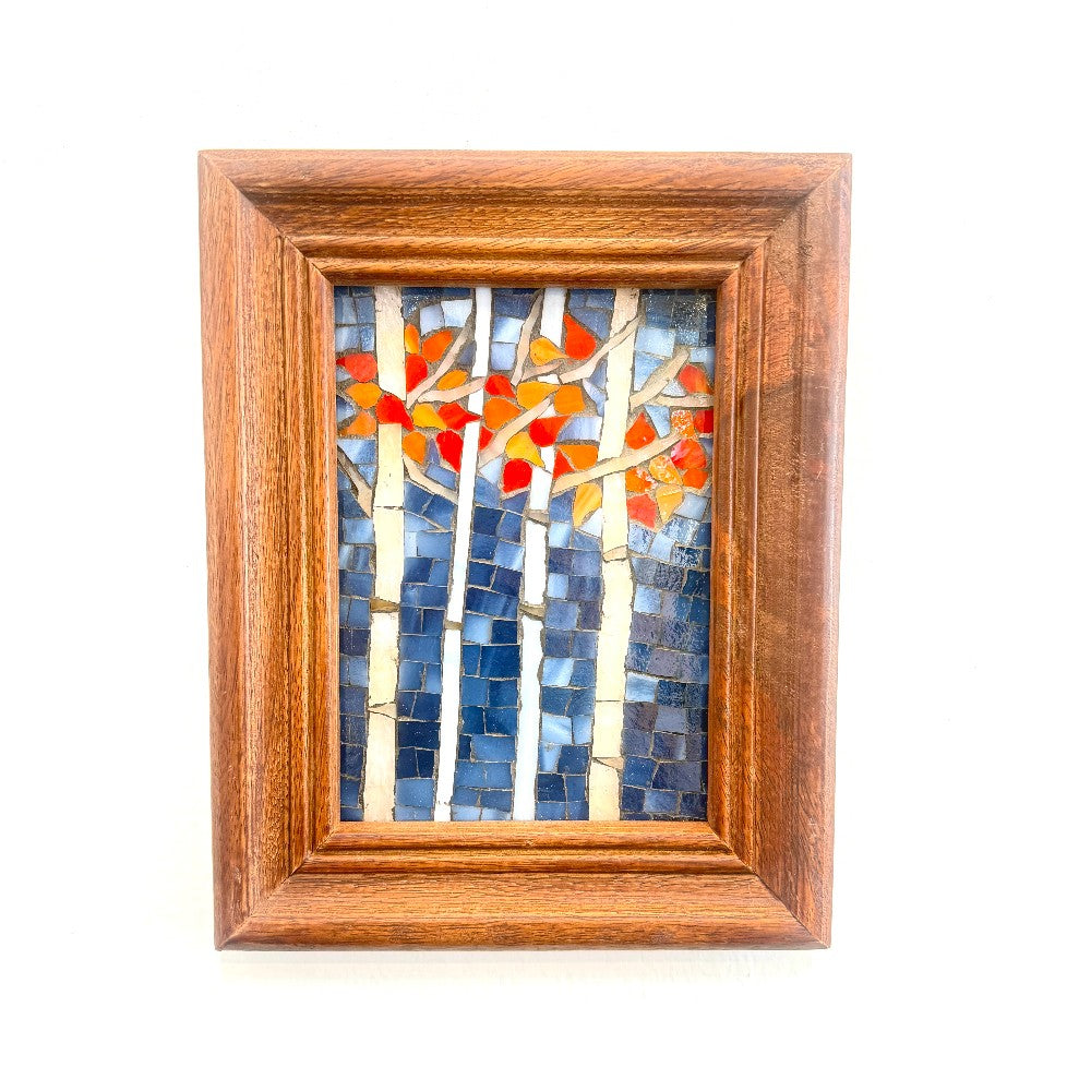 Birch forest - by Vaiju Saraf|4001