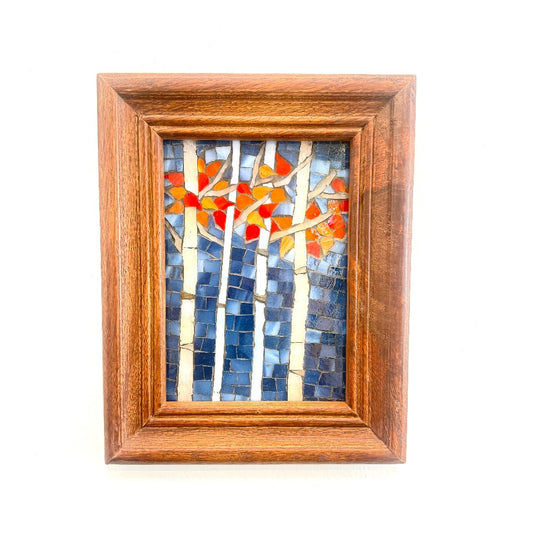 Birch forest - by Vaiju Saraf|4001