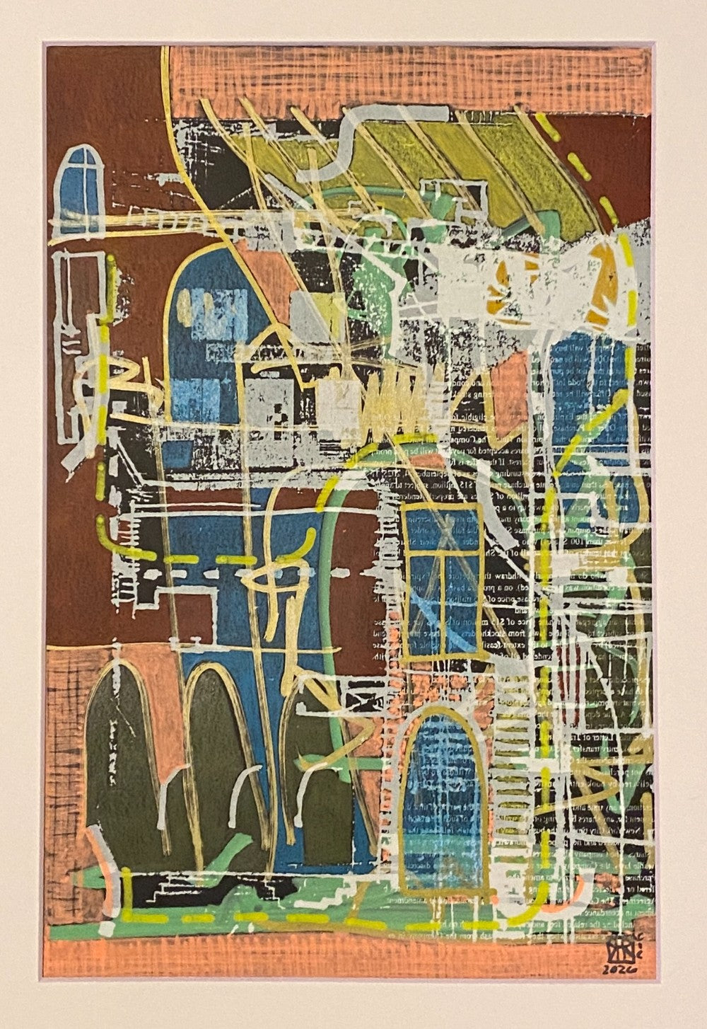 Urban Scrawl #4 - by Robert Rose|5146
