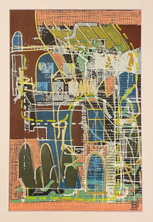 Urban Scrawl #4 - by Robert Rose|5146