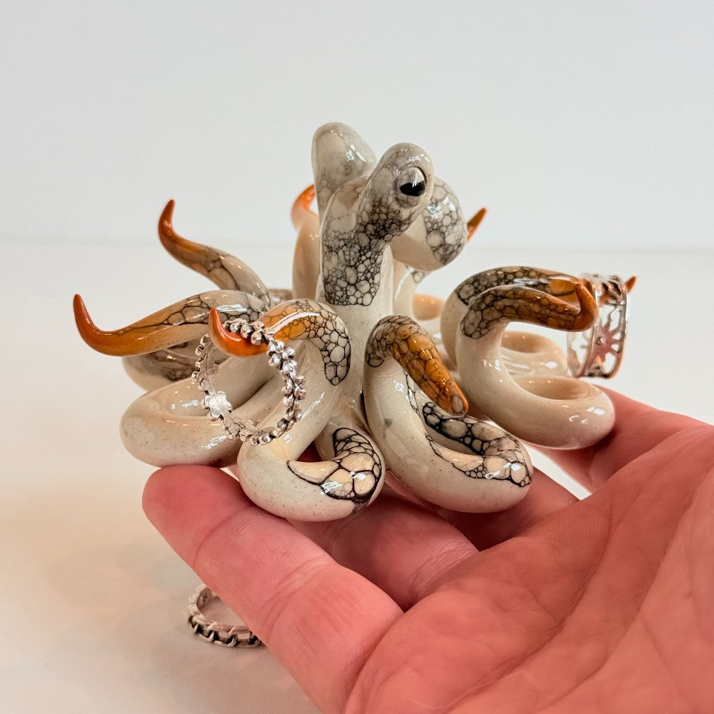 Octopus Ring Holder by Tim Mikus|5255