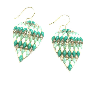 EARRINGS BLUSH/MINT/TURQ/CREAM TARA - By Shelby Koester|3771