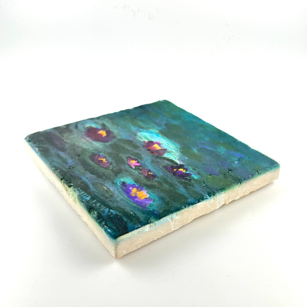 The Waterlily Pond Coaster - Made at Artem|4429