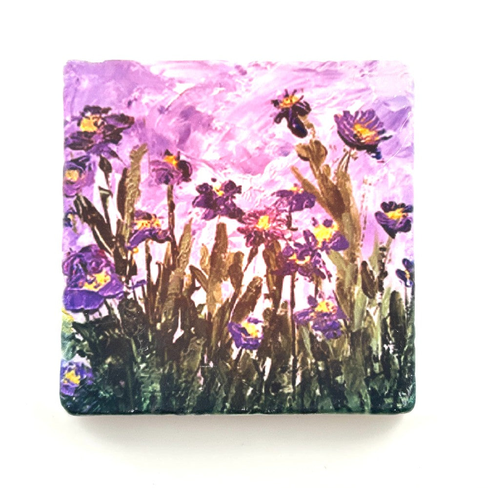 The Iris Field #2 Coaster - Made at Artem|4426