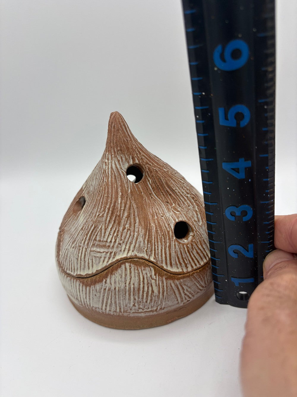 Ceramic Garlic Keep  -  by Neal Stamell|3418