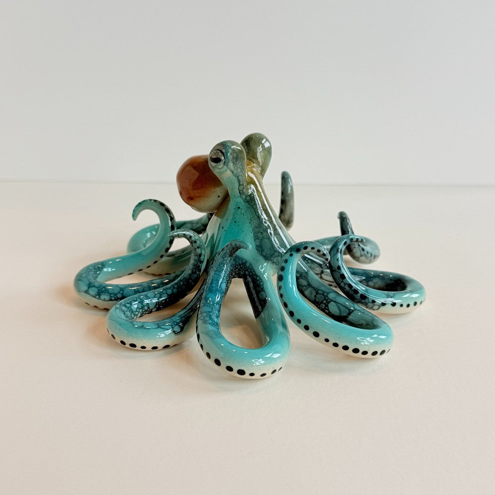 Octopus table top figurine by Tim Mikus|5292