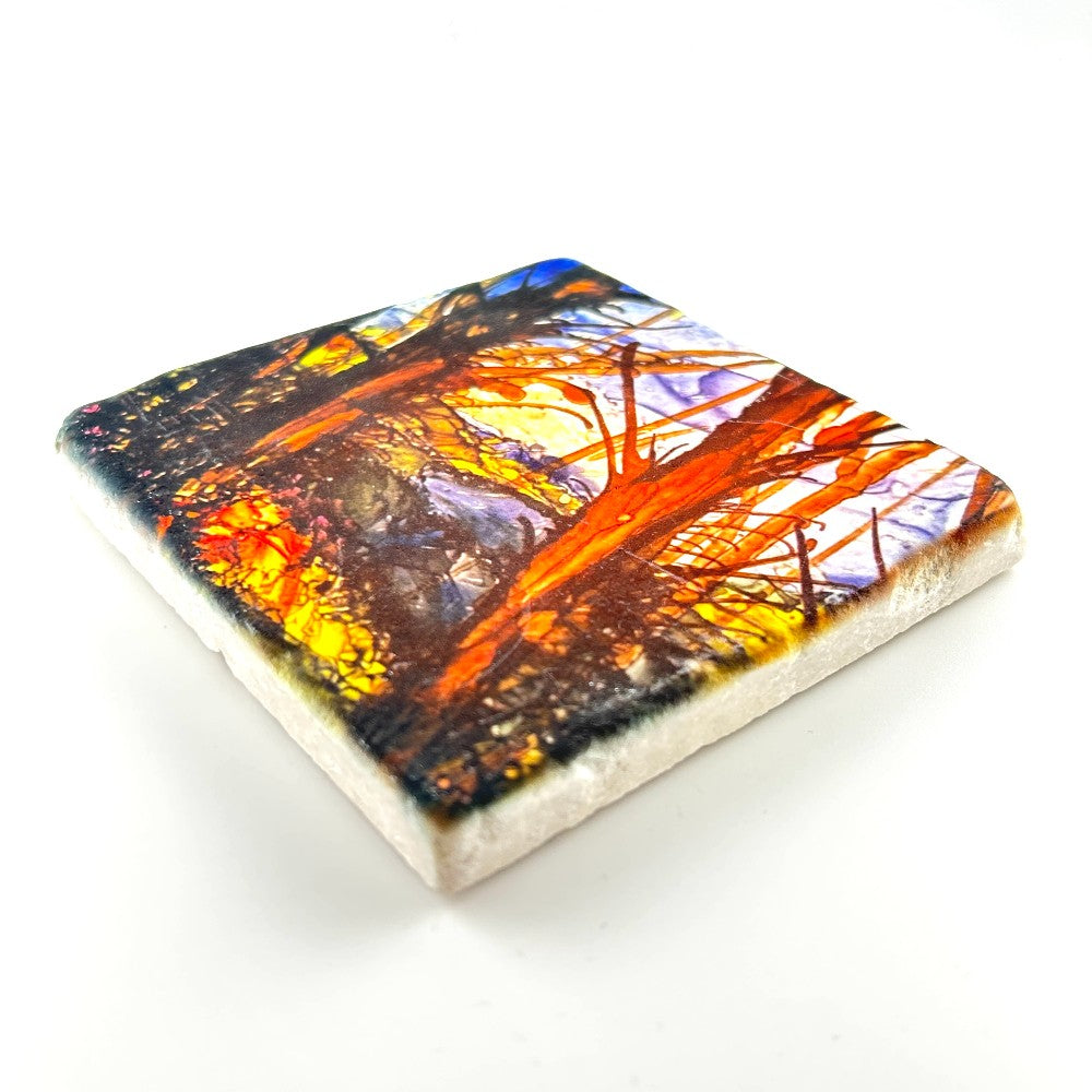 Enchanted Forest Print Coaster- Printed at Artem|4506
